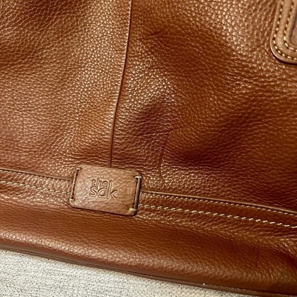 Beautiful Pebbled Leather The Sak Tote Handbag - Picture 6 of 13